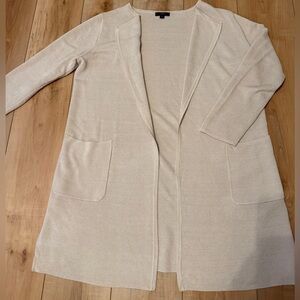 J.Crew Juliette Collarless Sweater Jacket 
Size Small